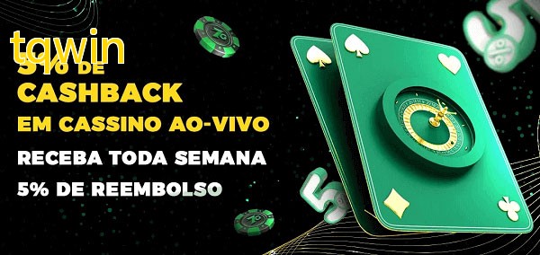 Promoções do cassino ao Vivo tqwin